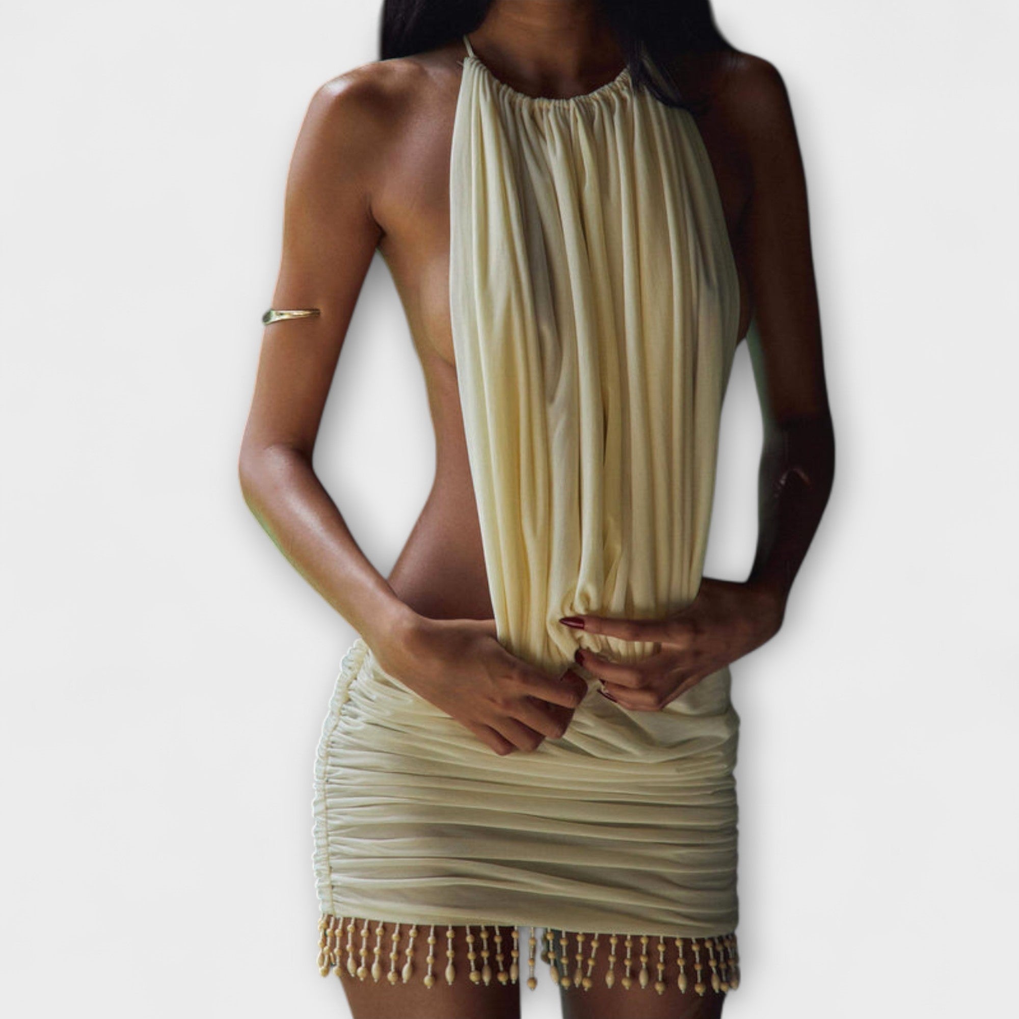 Kylie - Mini Dress Made from Butter-Soft Fabric