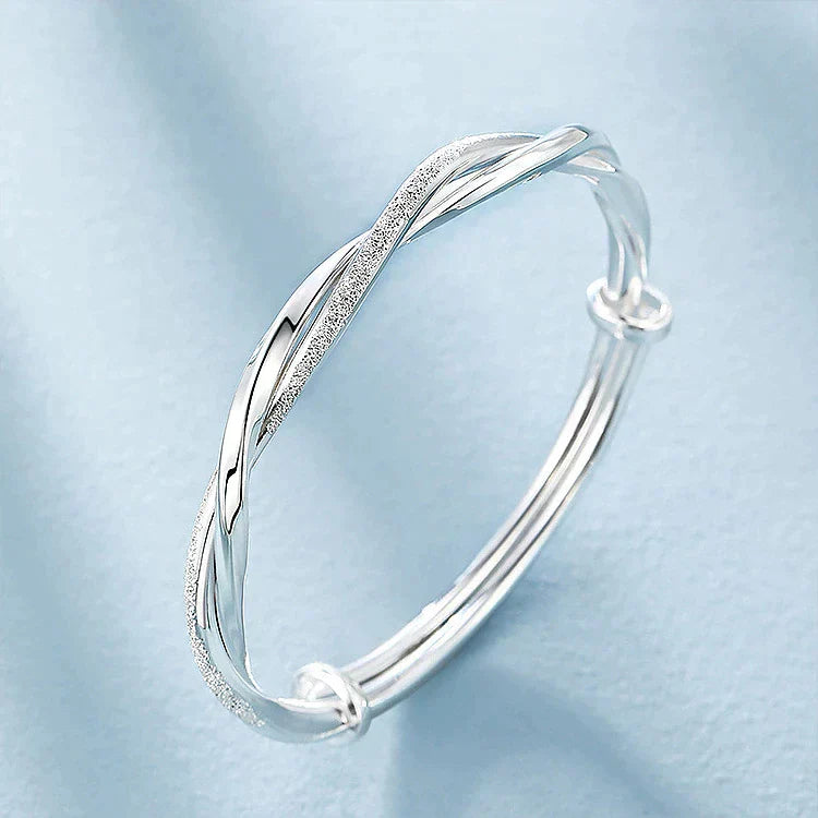 Braided Silver Bracelet