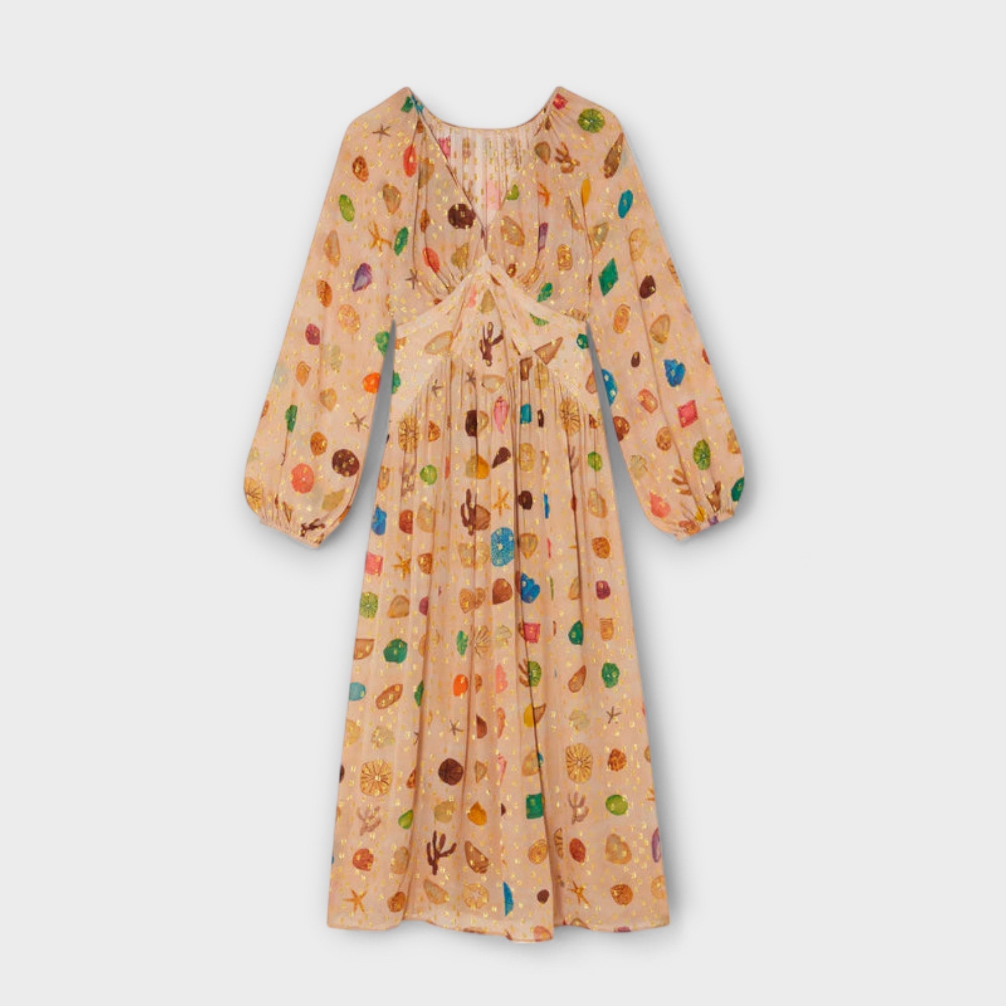 Lauren - Petite Shell Print Dress