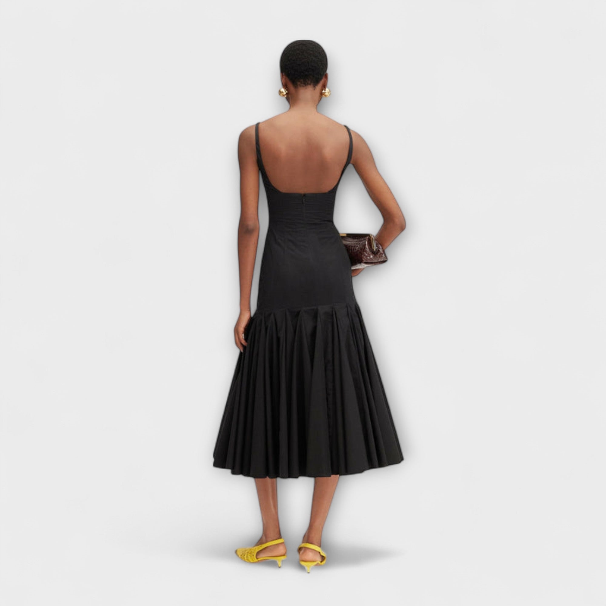 Cassie - Agave-Inspired Midi Dress