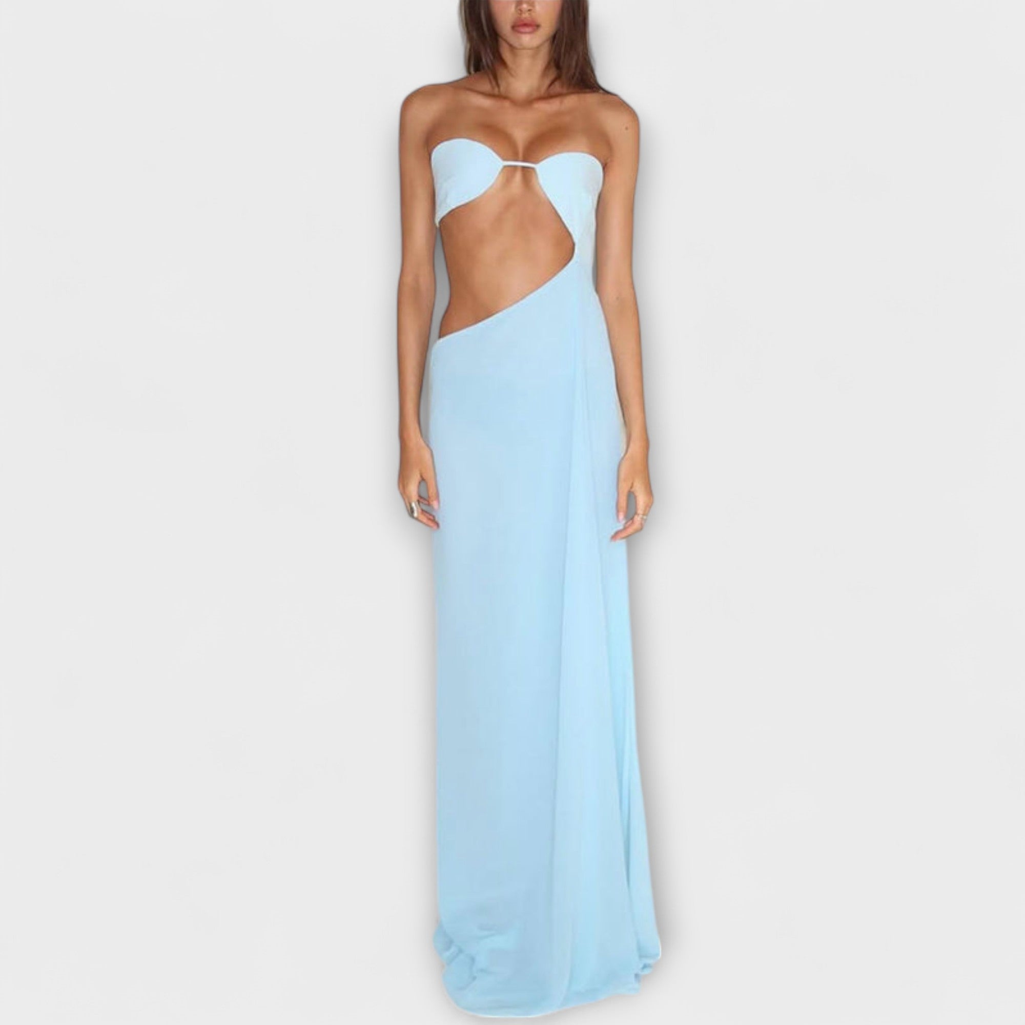 Isabella - Alluring Backless Evening Dress