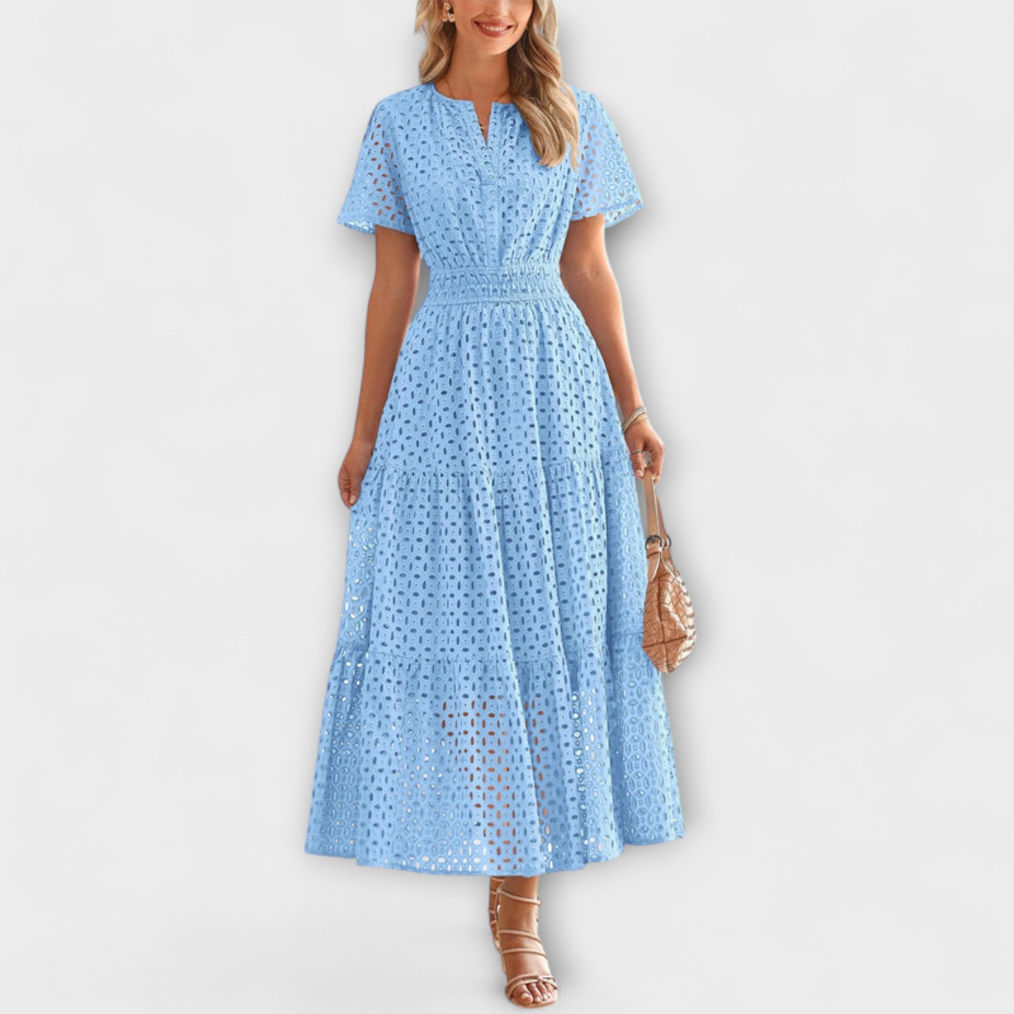 Linette - Elegant Lace Summer Dress