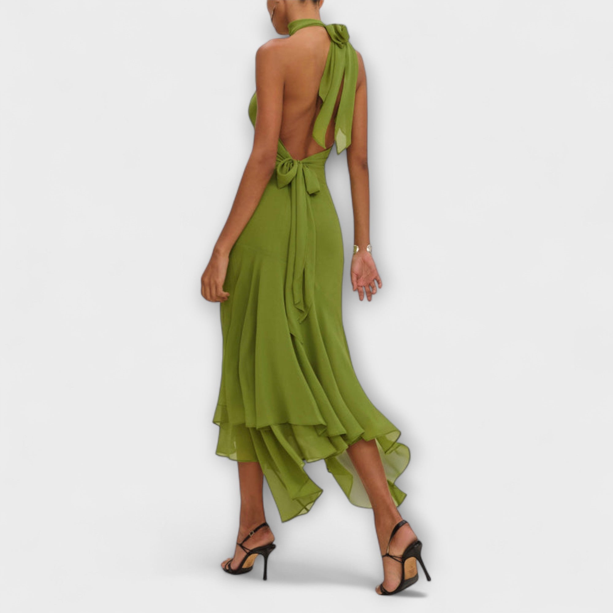 Elodie - Chic Asymmetrical Maxi Dress