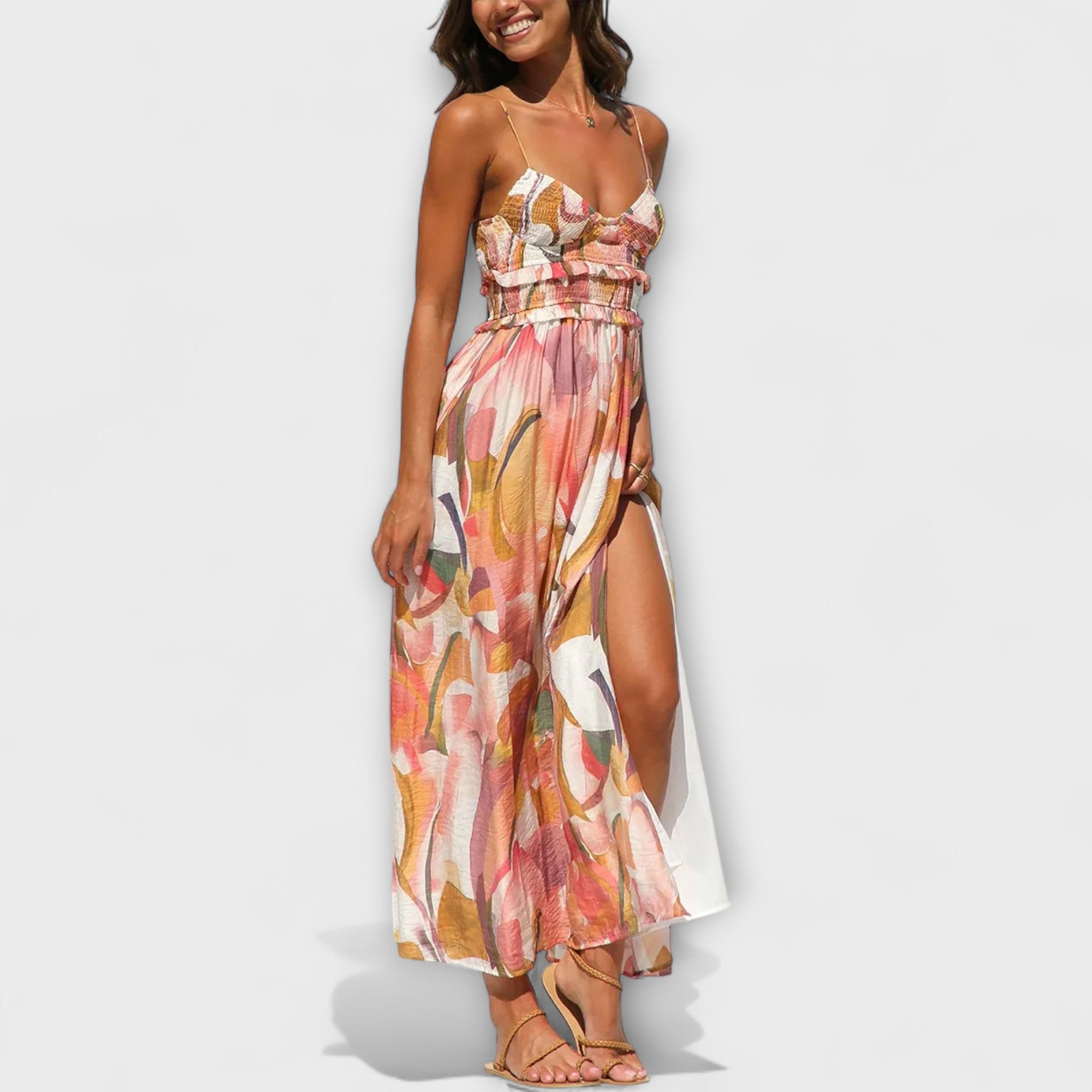 Annalise - Printed Walk Dress